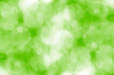 Abstract green bokeh background.の写真素材