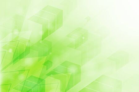 green abstract technology background.の写真素材