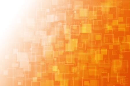Orange with square abstract background.の写真素材