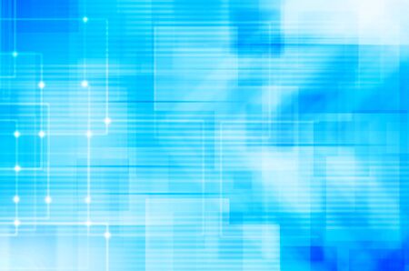 abstract hi-tech on blue backgroundの写真素材