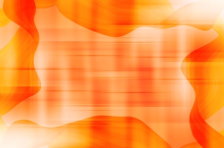 orange curve lines abstract backgroundの写真素材