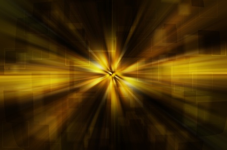abstract yellow tech backgroundの写真素材