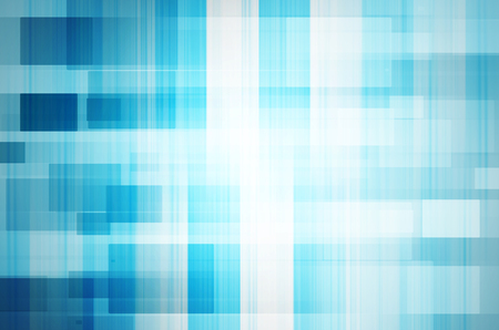 blue tech abstract の写真素材