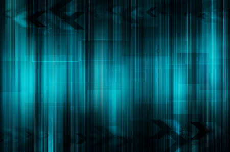 dark blue tech backgroundの写真素材