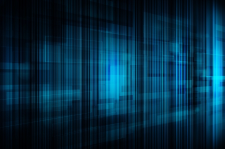 abstract dark blue technology backgroundの写真素材