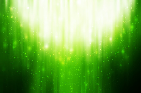 green background with shiny lightの写真素材