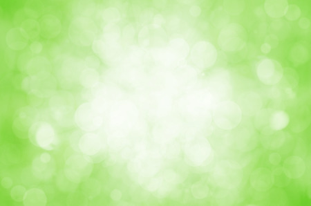 green bokeh abstract background. の写真素材