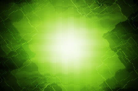 green hi-tech abstract background.の写真素材