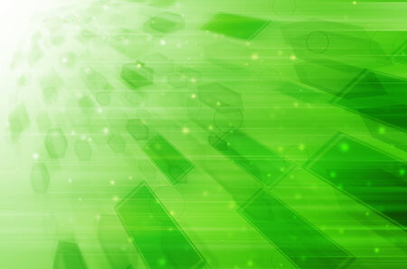 Abstract green technology background. の写真素材