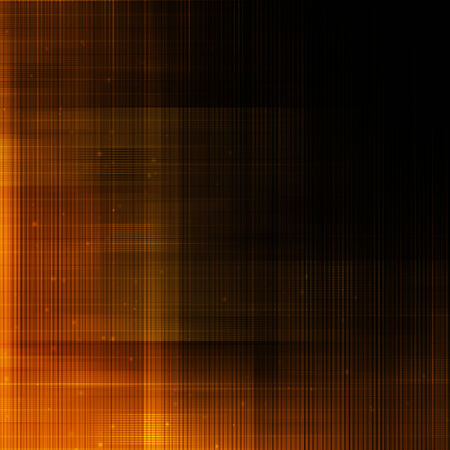 Abstract lines on dark orange background.の写真素材