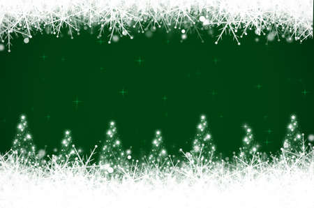 Abstract green christmas background.の写真素材