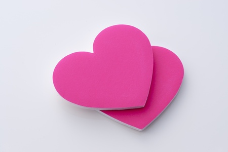 Heart objects for St. Valentine dayの写真素材