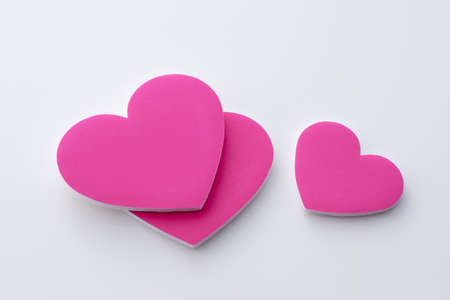 Heart objects for St. Valentine dayの写真素材