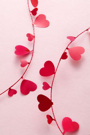 heart line of valentine's dayの写真素材