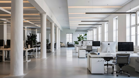 Modern office interiorの写真素材