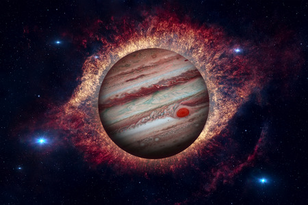 Solar System - Jupiter. It is the fifth planet from the Sun and the largest in the Solar System. Its...
