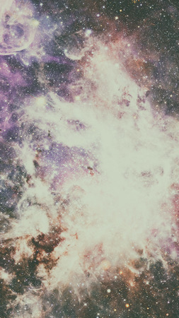 Universe filled with stars, nebula and galaxy