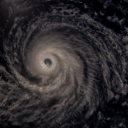 Hurricane Lester on approach to Hawaii. Elements of this image are furnished by NASA