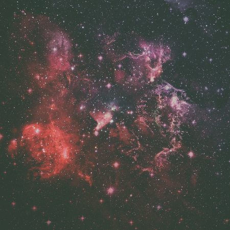 Beautiful nebula, stars and galaxies. Elements of this image furnished by NASA.の写真素材