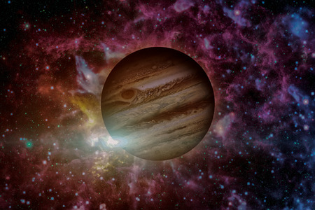 Solar System - Jupiter. It is the fifth planet from the Sun and the largest in the Solar System. Its...