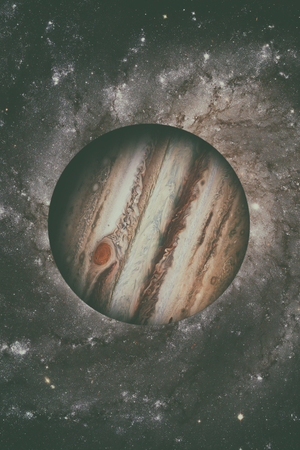 Solar System - Jupiter. It is the fifth planet from the Sun and the largest in the Solar System. Its...