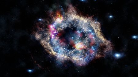 Helix Nebula in constellation Aquarius.