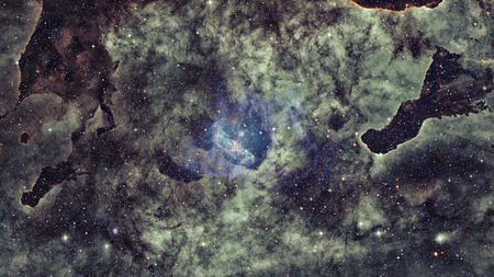 Nebula and galaxies in space. Elements of this image furnished by NASA.の写真素材