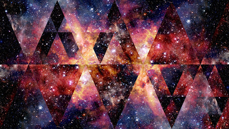 Galaxy and nebula.