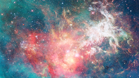 Nebula in space. Cosmicの写真素材