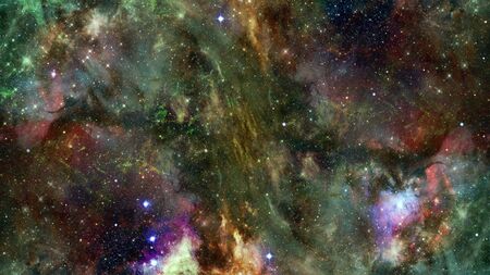 Space many light years far away.