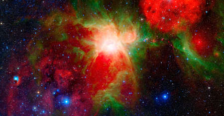 Colorful view of the Universe.の写真素材