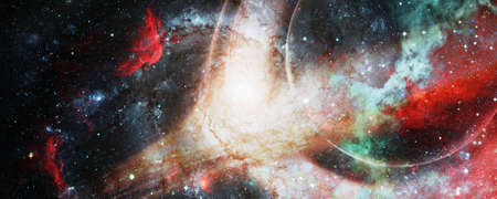 Black hole in deep space.の写真素材