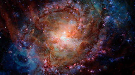 Deep space Galaxy.の写真素材