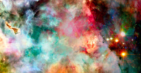 Nebula space in deep spaceの写真素材