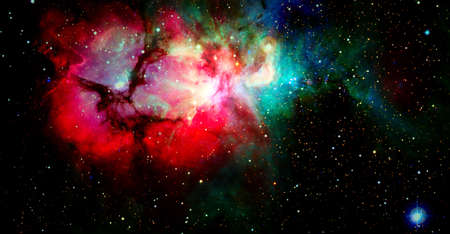 Starry outer space. Background texture.の写真素材