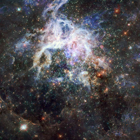 Galaxy stars in deep spaceの写真素材