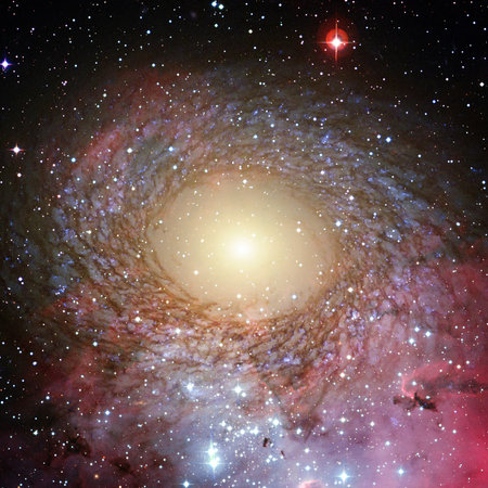Endless universe of deep space.の写真素材