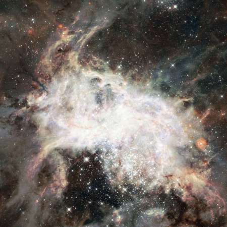 Deep space of galaxy background.の写真素材