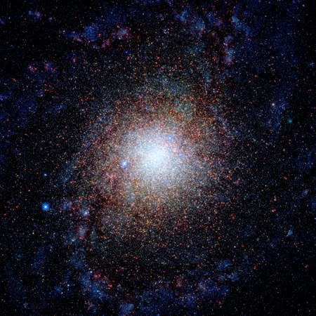 Deep space of galaxy background.の写真素材
