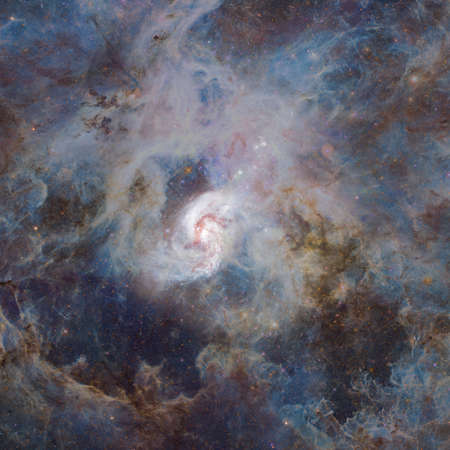 Deep space of galaxy background.の写真素材