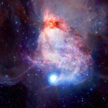 Endless universe. Science fiction spaceの写真素材
