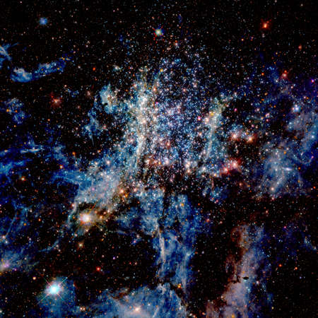 Deep space. Science fiction spaceの写真素材