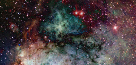 Science fiction space wallpaper.の写真素材