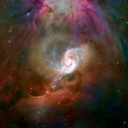 Endless universe. Science fiction spaceの写真素材
