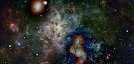 Nebula an interstellar cloud of star dust.