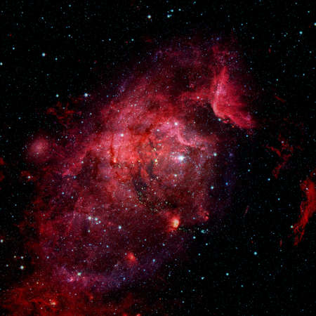 Deep space background.の写真素材