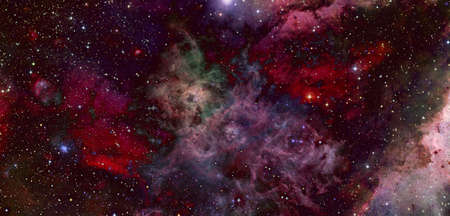Endless universe. Science fiction space wallpaper.の写真素材