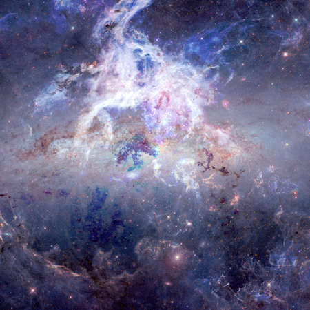 Deep space background. Science fiction space wallpaper.の写真素材