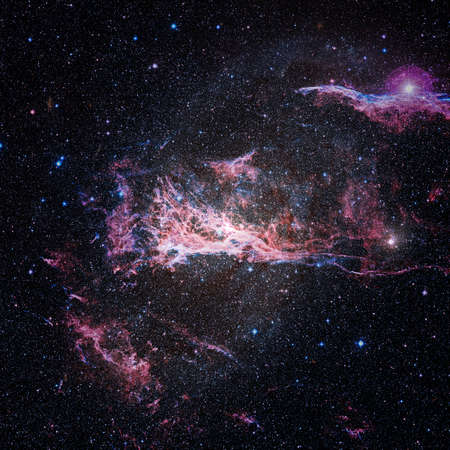 Outer space galaxyの写真素材