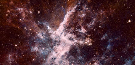 Outer space galaxyの写真素材